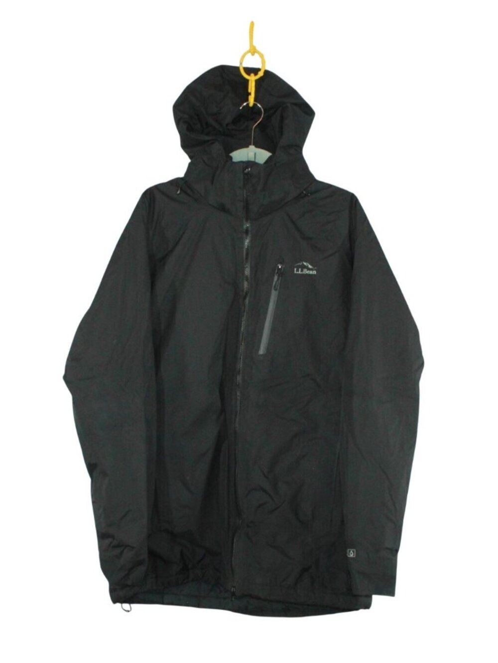 LL Bean Mens Black Wildcat Waterproof Insulated Ski Jacket Size L Tall
